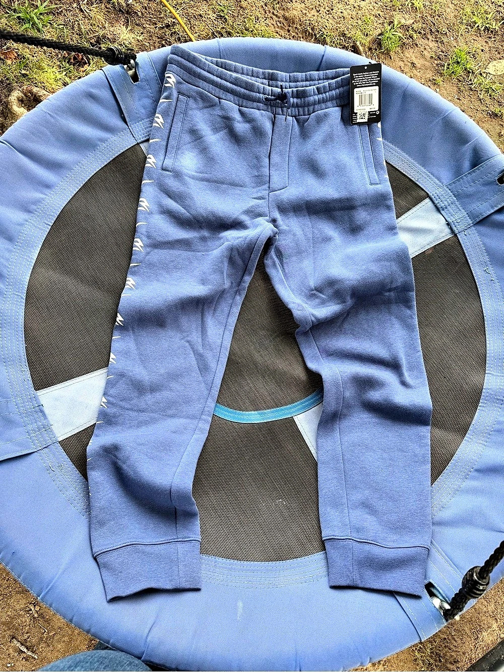 Nike 3 Brand Russell Wilson Collection joggers Boys Large Blue Joggers NWT